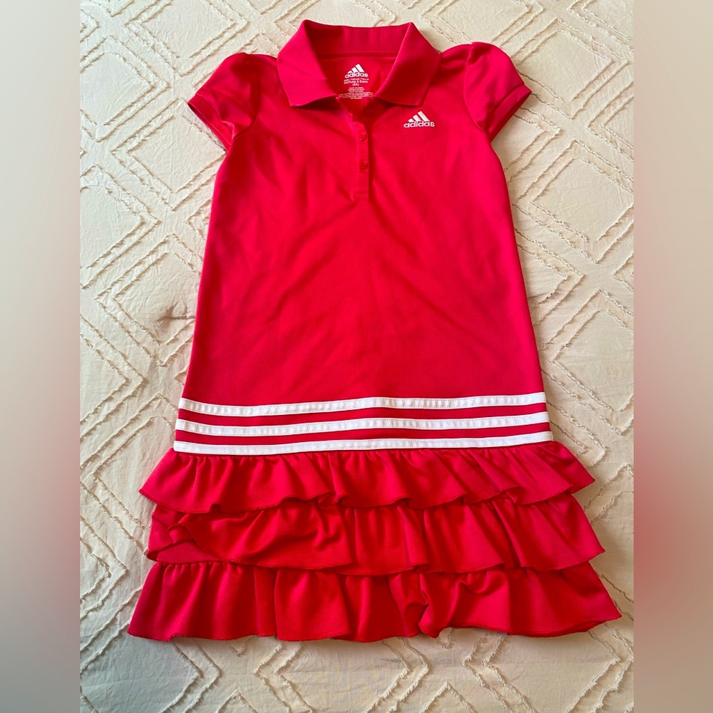 Girls adidas dress size 6x. Like new in very good condition